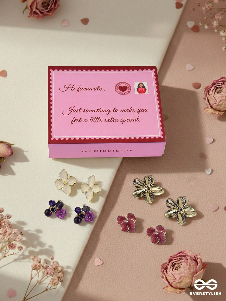 The Missie Life - Petal Parade – Floral Earrings Set