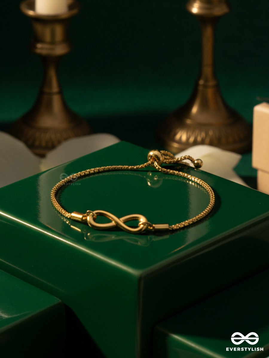 Giora Italia - Evermore Loop – Stainless Steel 18K Gold Plated Anti-Tarnish Infinity Bracelet
