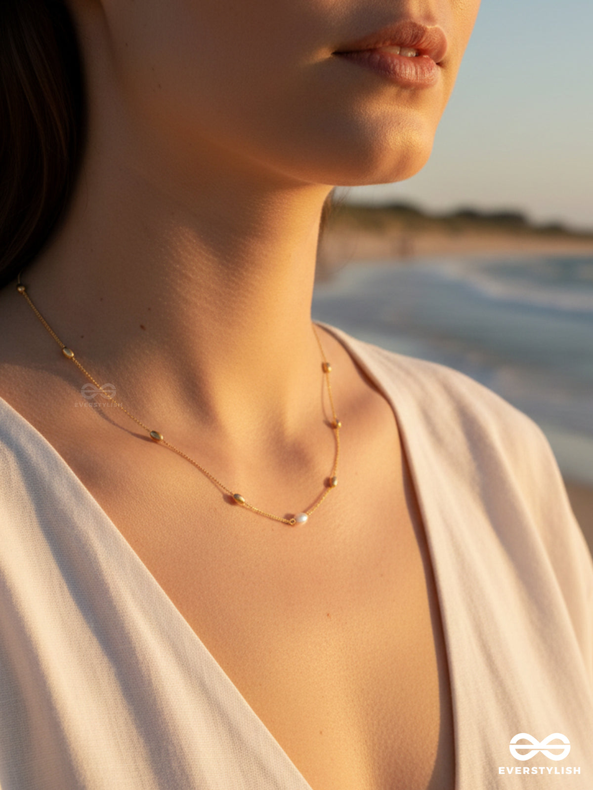 Giora Italia - Aurelia - Stainless Steel 18K Gold Plated Anti-Tarnish Chain Necklace