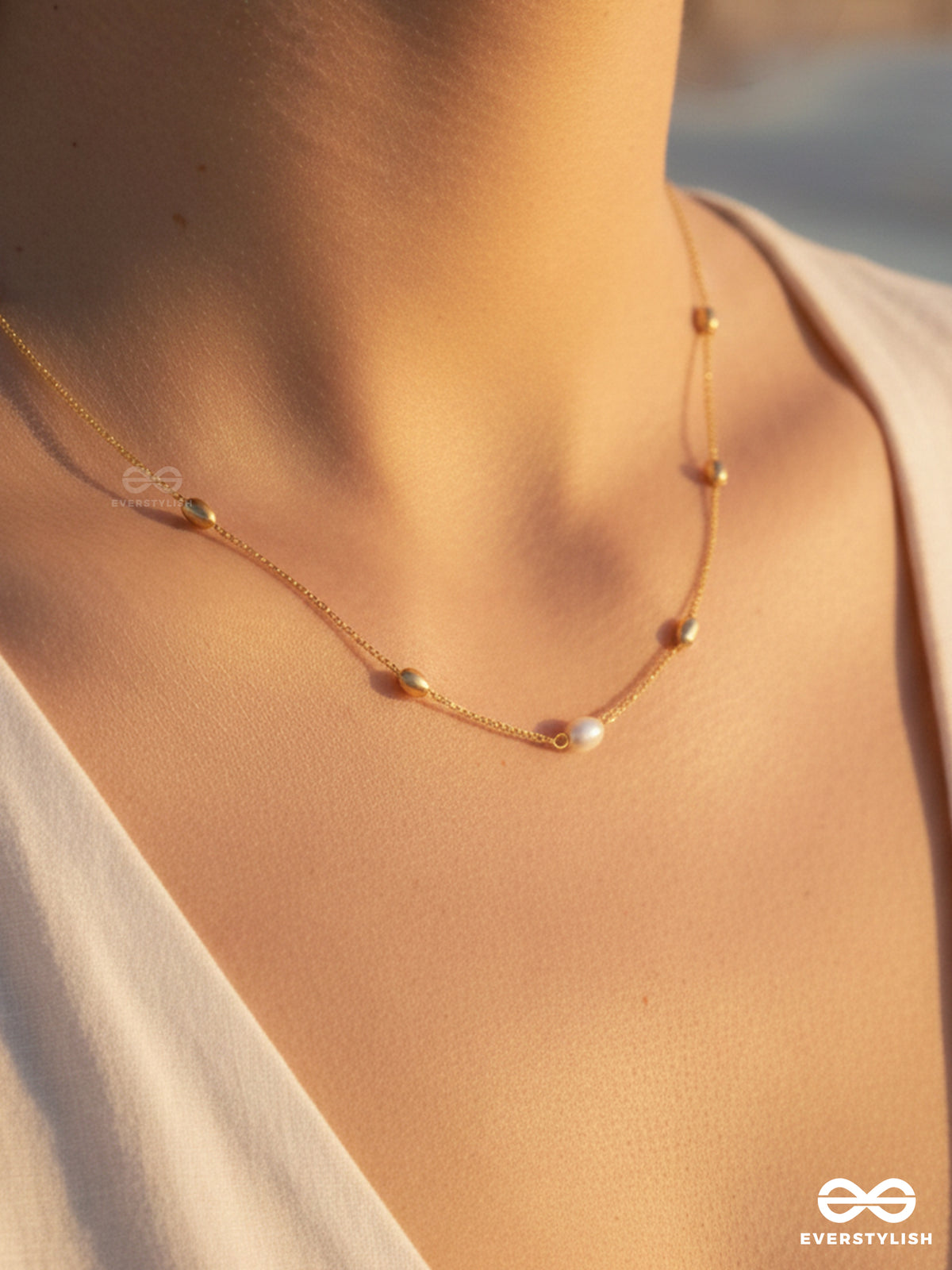 Giora Italia - Aurelia - Stainless Steel 18K Gold Plated Anti-Tarnish Chain Necklace