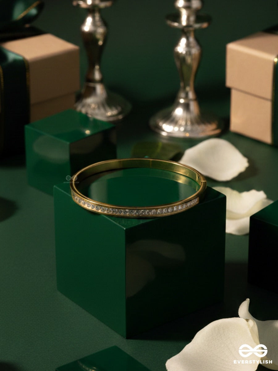 Giora Italia - Valéra – Stainless Steel 18K Gold Plated Anti-Tarnish Timeless Stone Bracelet
