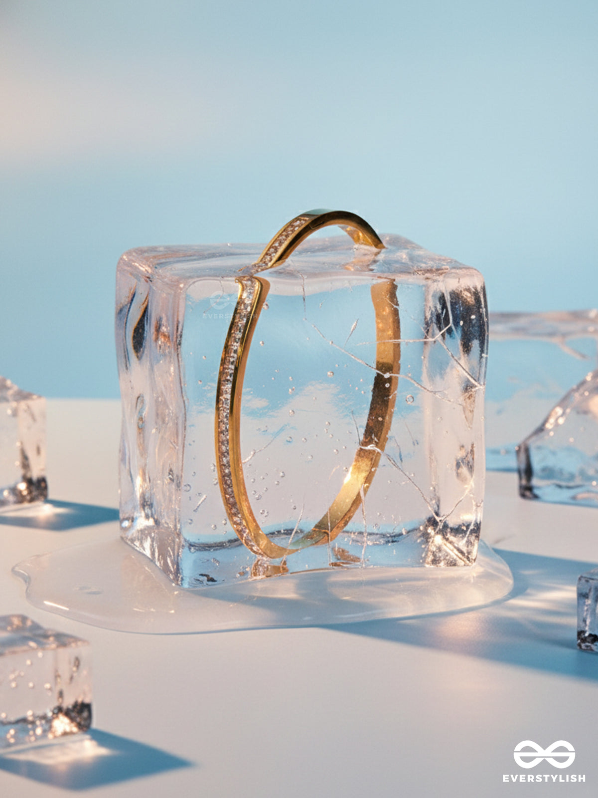 Giora Italia - Valéra – Stainless Steel 18K Gold Plated Anti-Tarnish Timeless Stone Bracelet