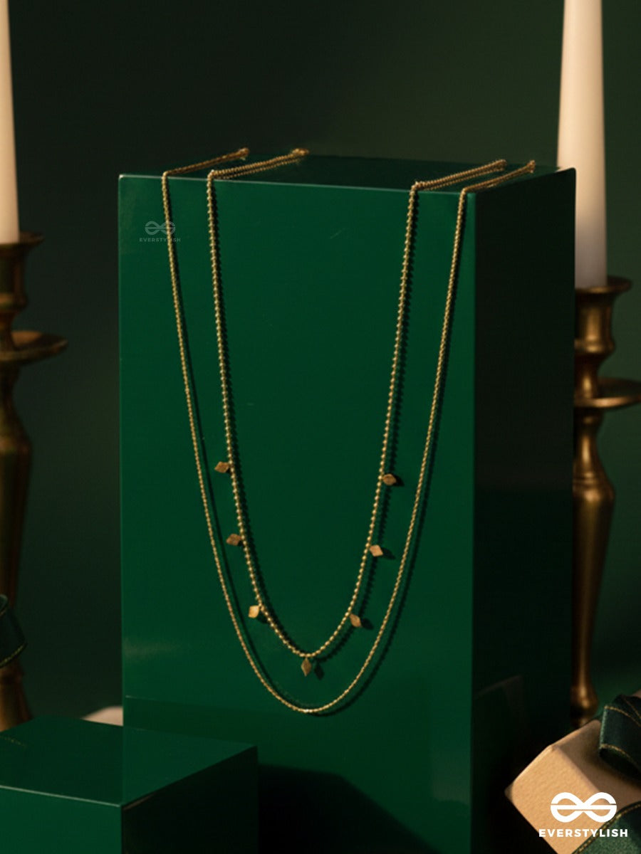 Giora Italia - Soléne – Stainless Steel 18K Gold Plated Anti-Tarnish Necklace With Charms