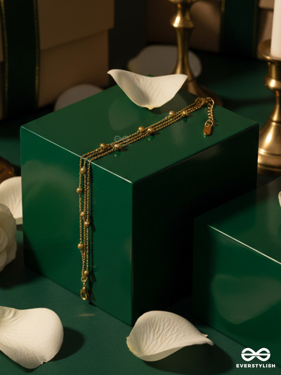 Giora Italia - The Soft Cascade – Stainless Steel 18K Gold Plated Anti-Tarnish Bracelet