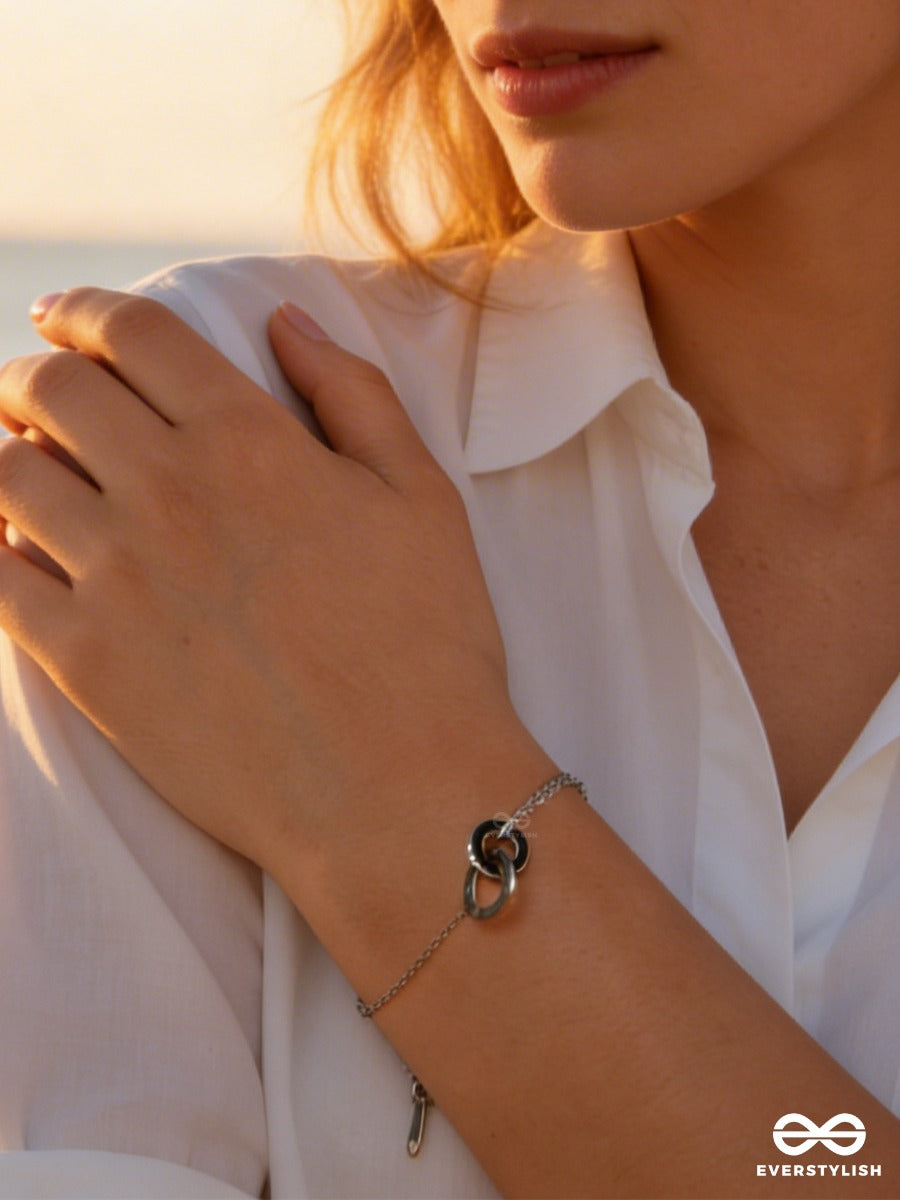 Giora Italia - Orla Connect – Stainless Steel Anti-Tarnish Interlock Silver Bracelet
