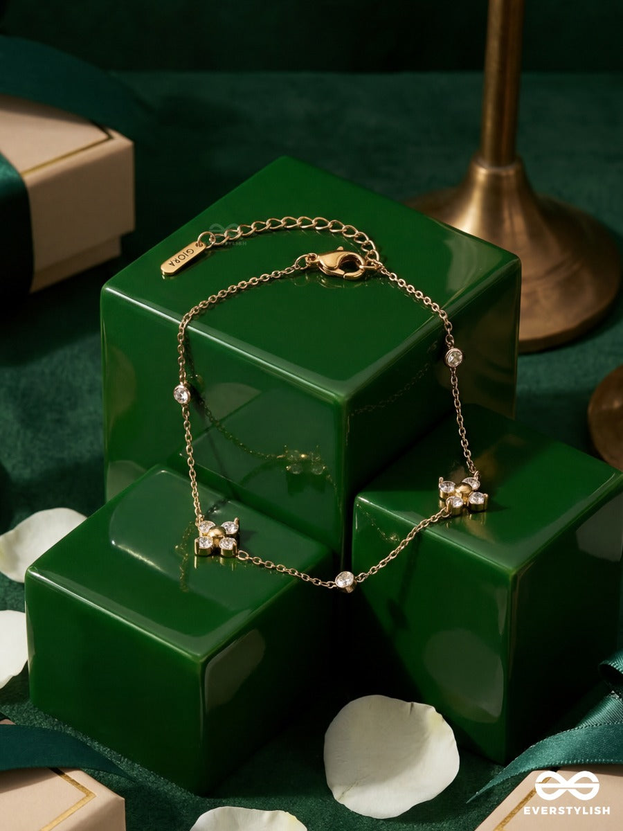 Giora Italia - Dewy Glow – Stainless Steel 18K Gold Plated Anti-Tarnish Minimal Chain Bracelet