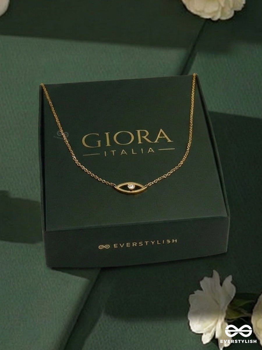 Giora Italia - Amulette – Stainless Steel 18K Gold Plated Anti-Tarnish Delicate Necklace