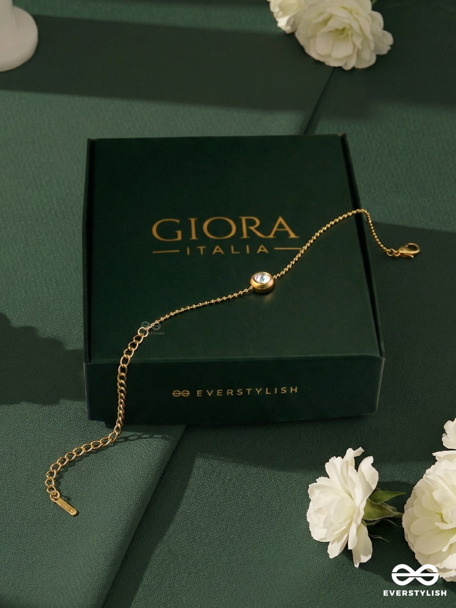Giora Italia - Eloria – Stainless Steel 18K Gold Plated Anti-Tarnish Classic Bracelet