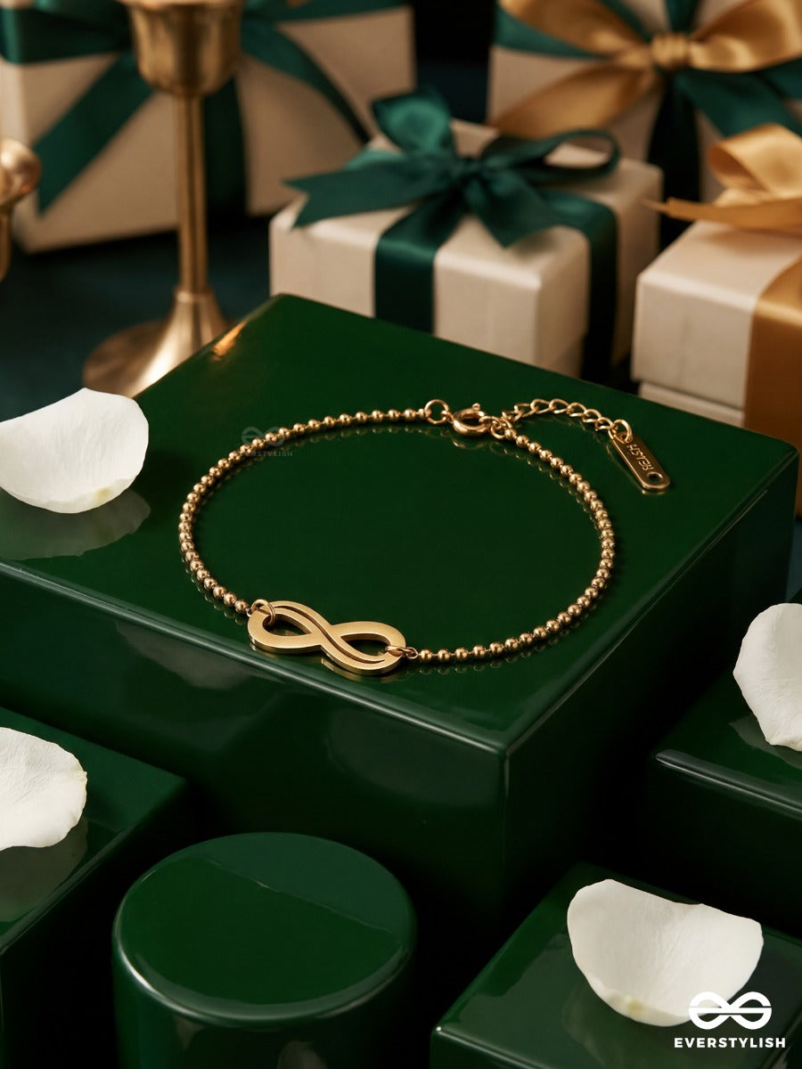 Giora Italia - Endless Form – Stainless Steel 18K Gold Plated Anti-Tarnish Infinity Bracelet