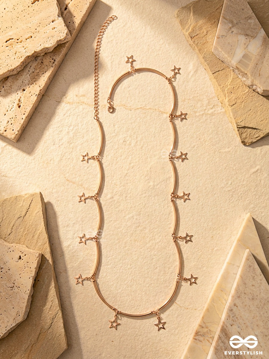 Wishful – Gold-Tone Waistchain With Dangling Star Charms