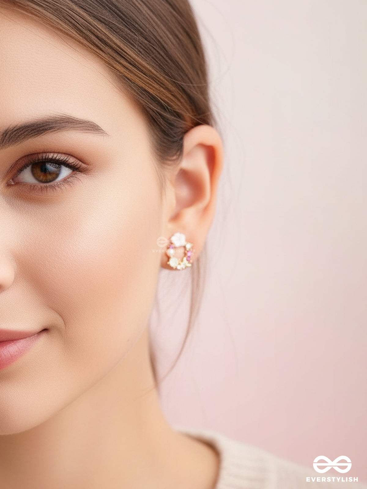 The Essence Of Spring - Cute Embellished Earrings