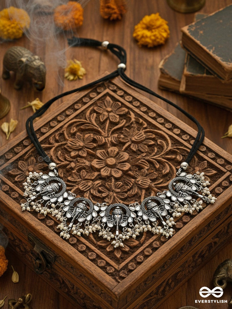 A Spiritual Delight- Statement Ganesha Neckpiece