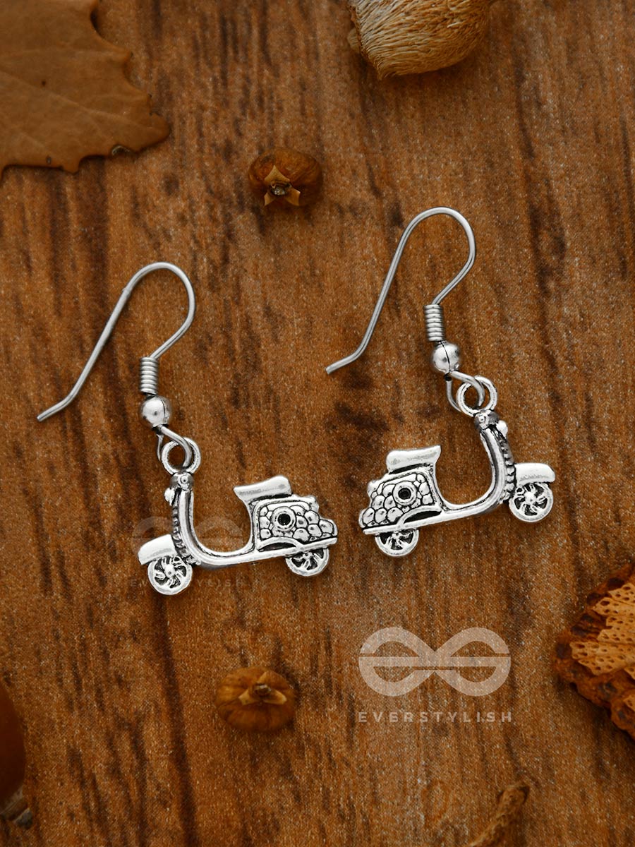 "I'mma Scoot Away Now" - Tiny Trinket Earrings