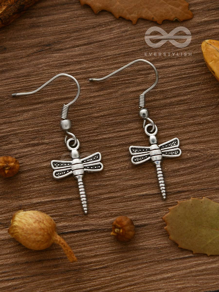 Gaia's Dragonflies - Tiny Trinket Earrings