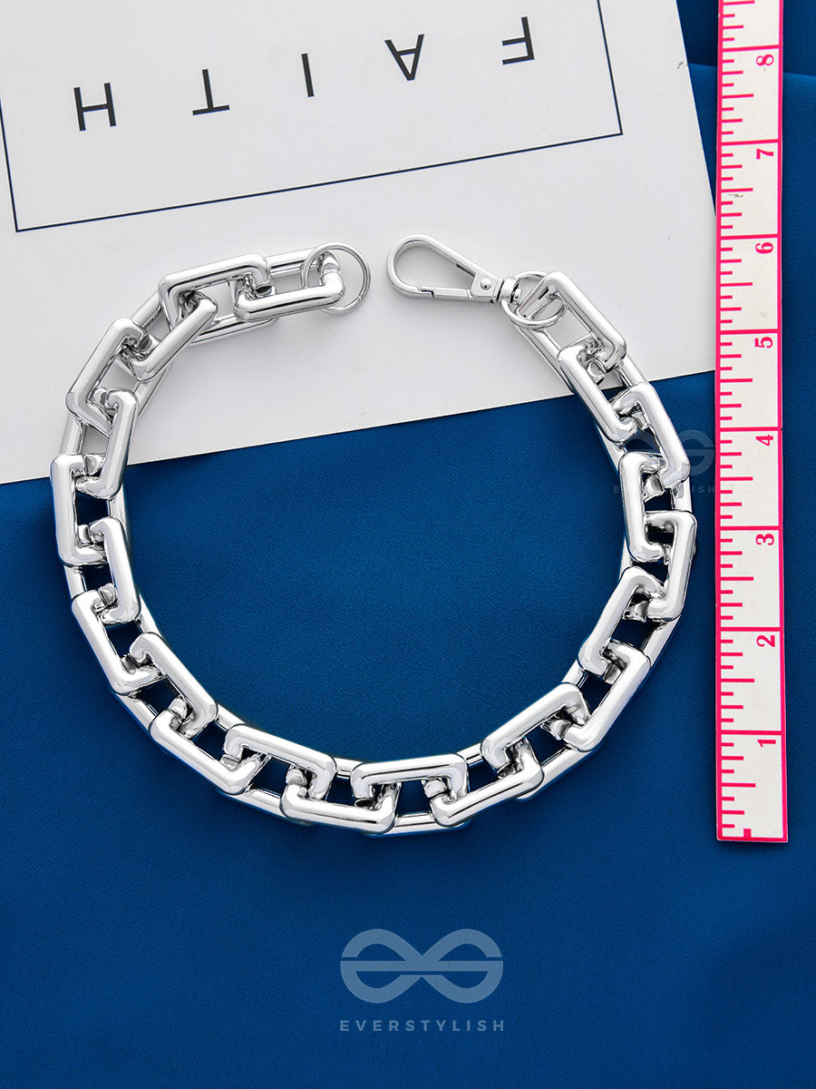 "Bold As I Am"- Silver Statement Neckpiece