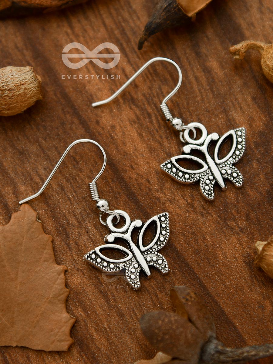You Give Me Butterflies - Tiny Trinket Earrings