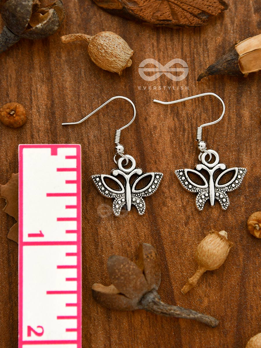 You Give Me Butterflies - Tiny Trinket Earrings