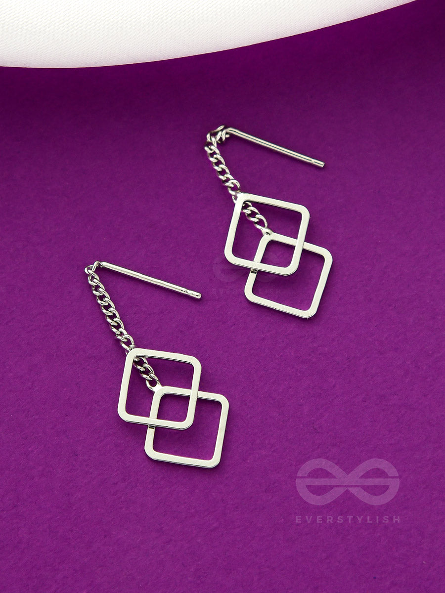 Dainty Dazzlers- Silver Earrings