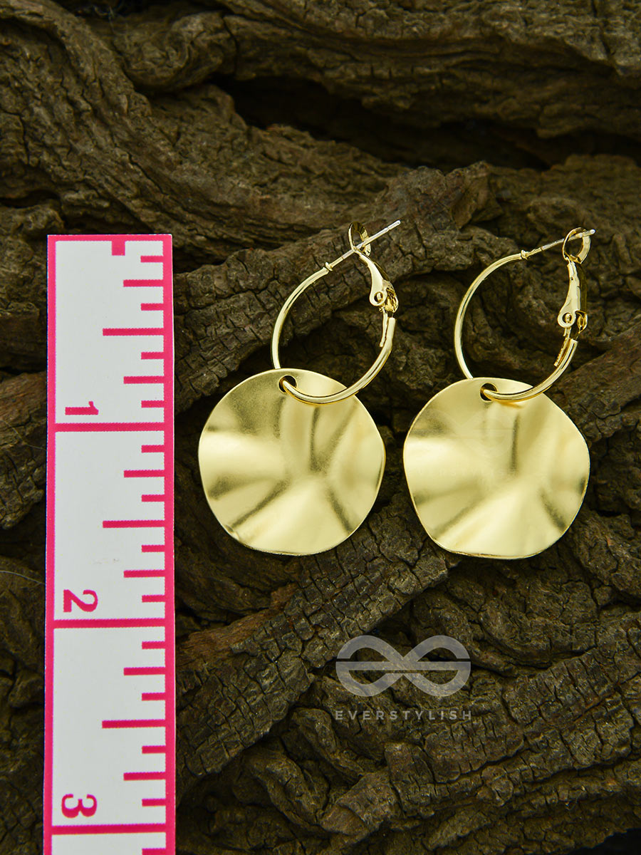 Blazing Stars- Golden Earrings