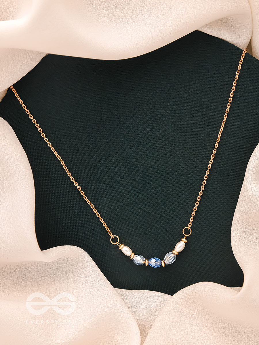The Million Dollar Smile-Golden Beads Necklace With Anti-Tarnish Coating