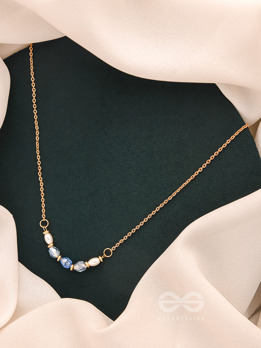 The Million Dollar Smile-Golden Beads Necklace With Anti-Tarnish Coating