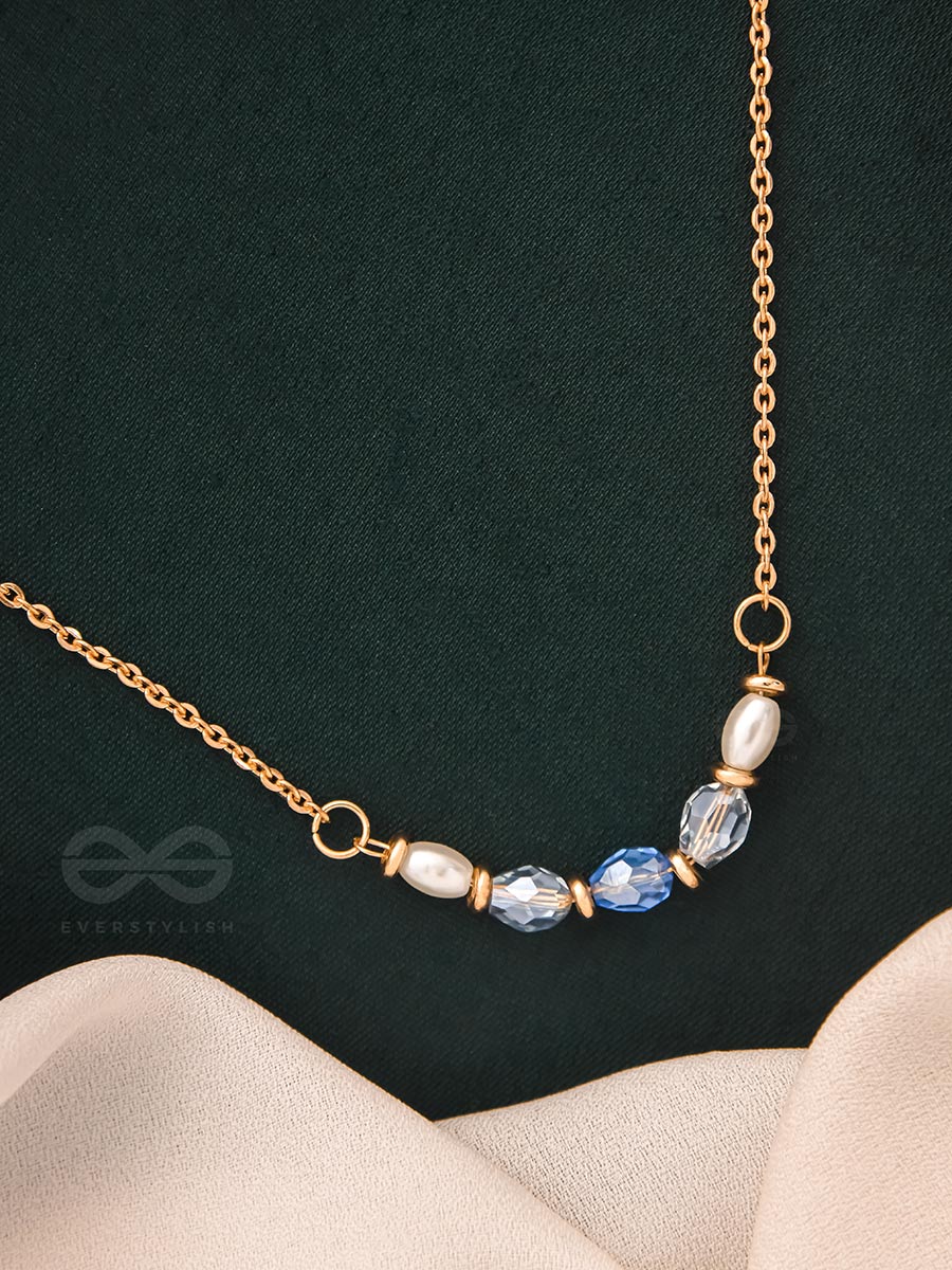 The Million Dollar Smile-Golden Beads Necklace With Anti-Tarnish Coating