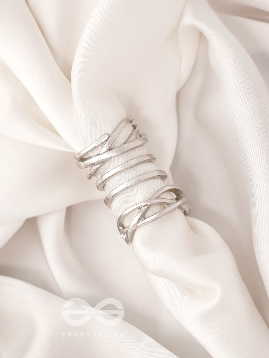 The Triple Crown- Set Of 3 Silver Rings