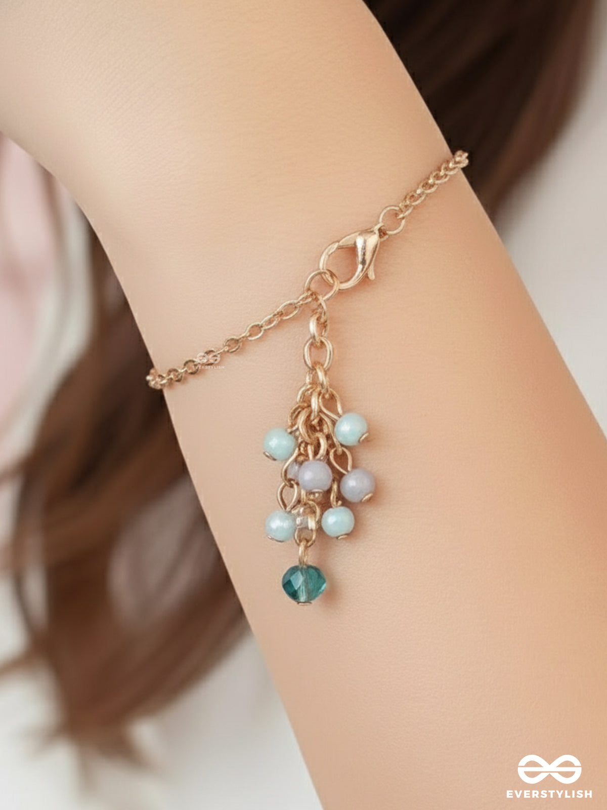 Fruits Of Heaven- Golden Beads Bracelet