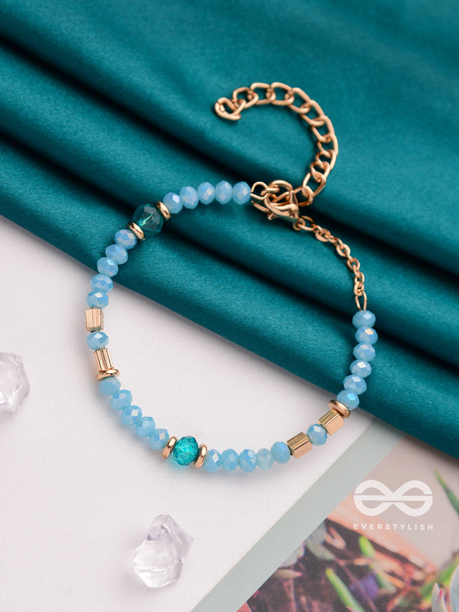 The Sea Of Charm- Golden Embellished Bracelet