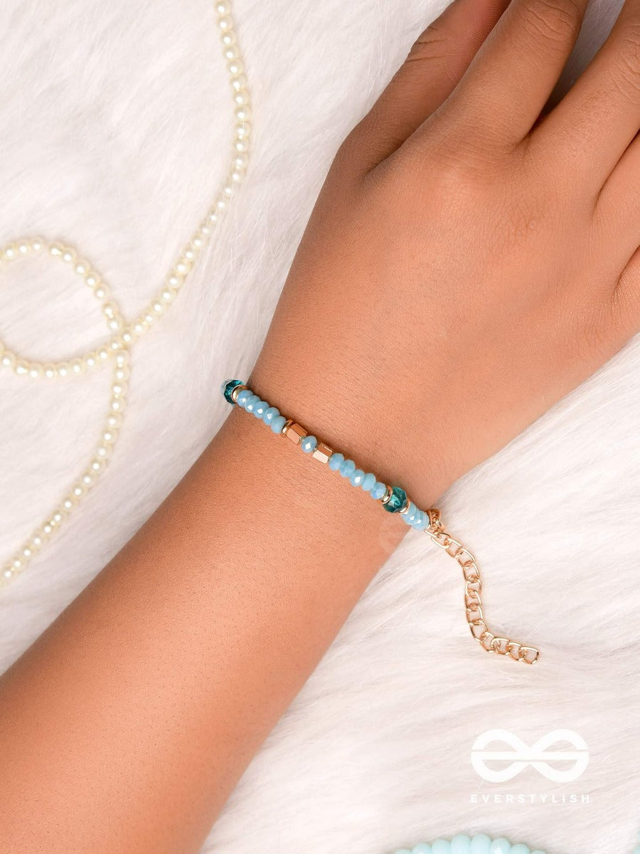 The Sea Of Charm- Golden Embellished Bracelet