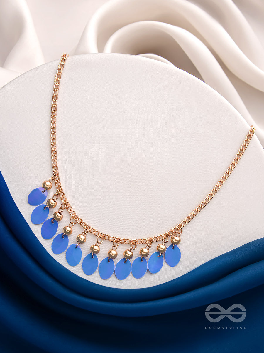 The Coin Collection- Golden Embellished Necklace With Anti-Tarnish Coating