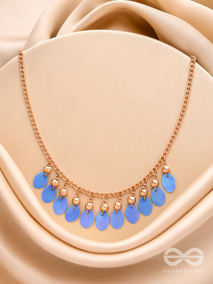 The Coin Collection- Golden Embellished Necklace With Anti-Tarnish Coating