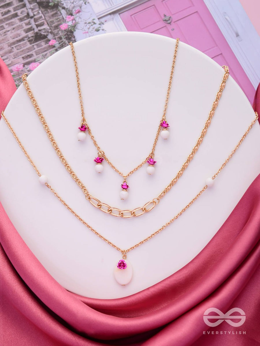 The String Lights- Golden Layered Necklace