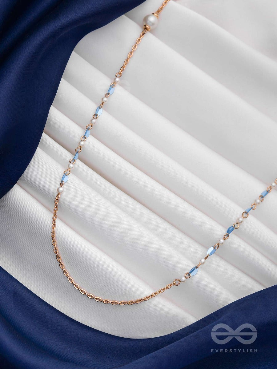 The Freshwater Magic - Beaded Two Layers Necklace With Anti-Tarnish Coating