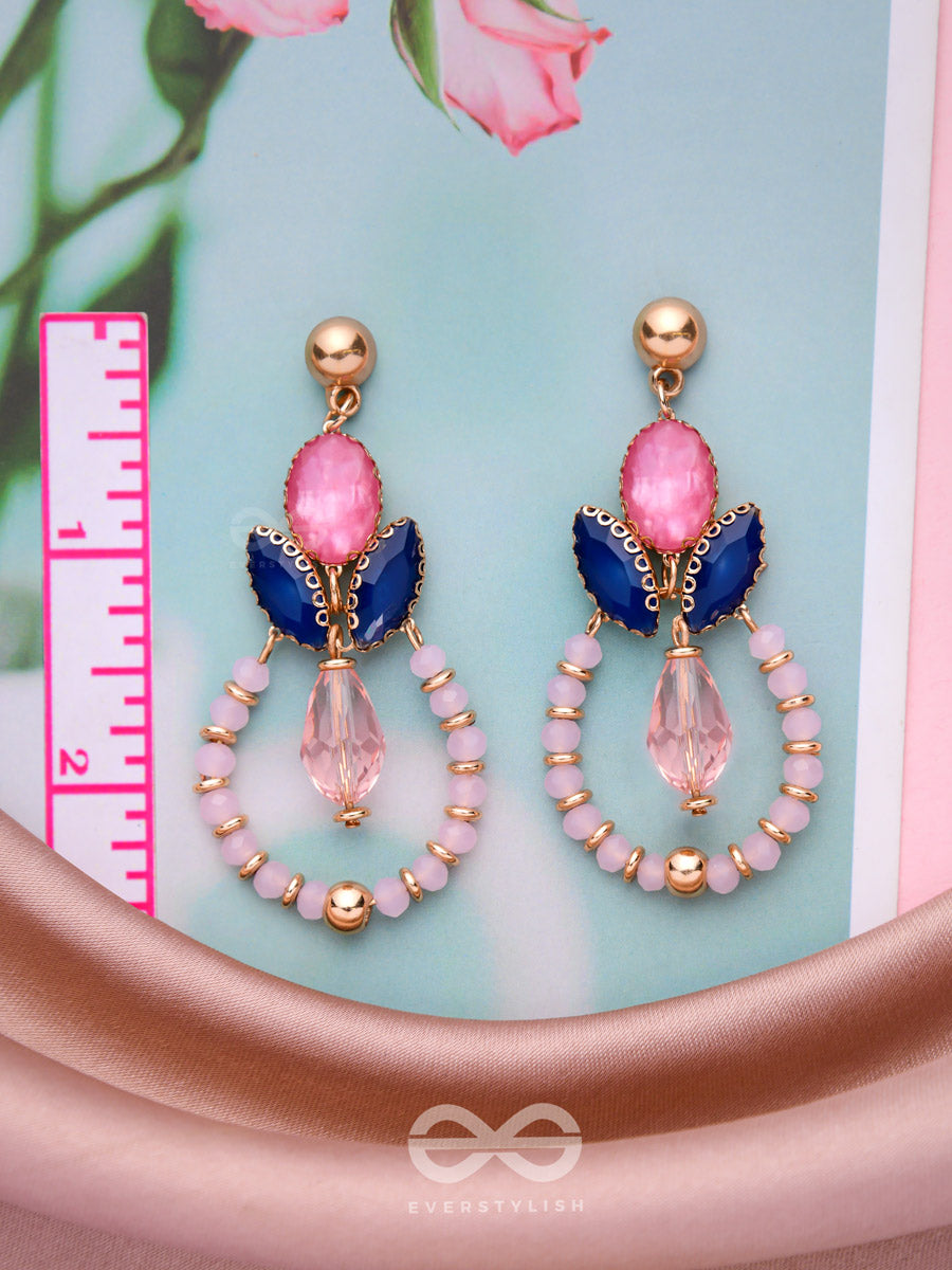 The Enchanting Whisperers - Golden Statement Earrings