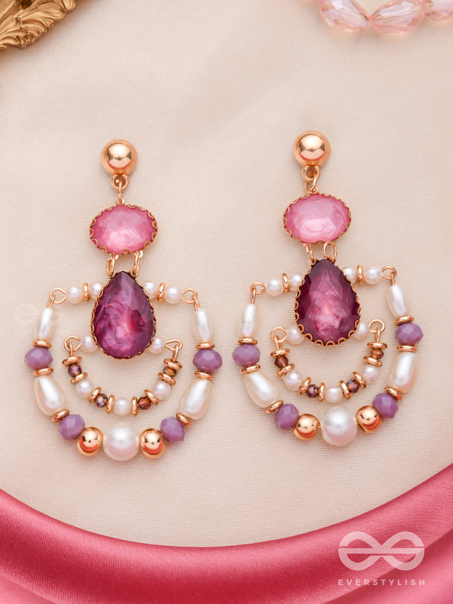 The Blush Beauties - Handmade Statement Earrings