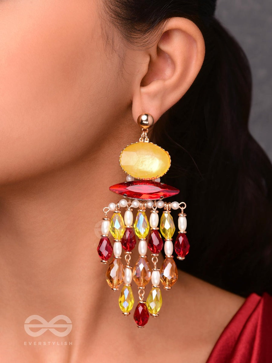 The Fierce Enigma - Statement Bold Earrings