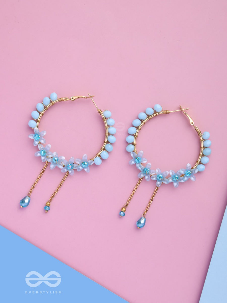 Bubble Burst Beauties - Cute Hoop Earrings