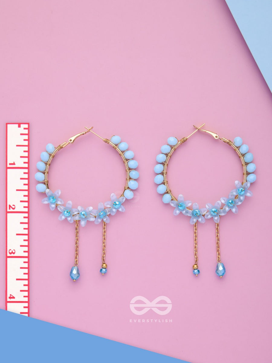 Bubble Burst Beauties - Cute Hoop Earrings