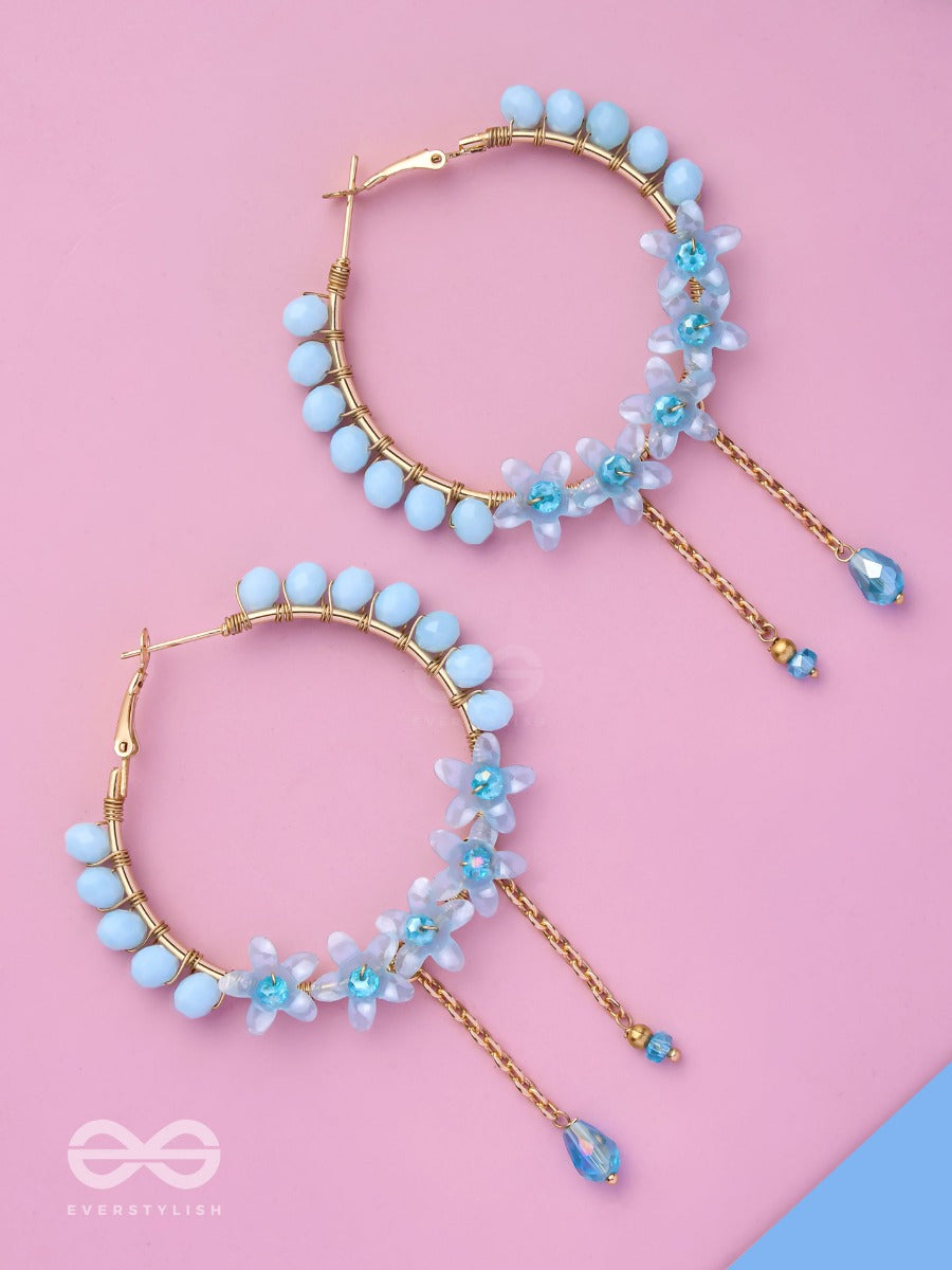 Bubble Burst Beauties - Cute Hoop Earrings