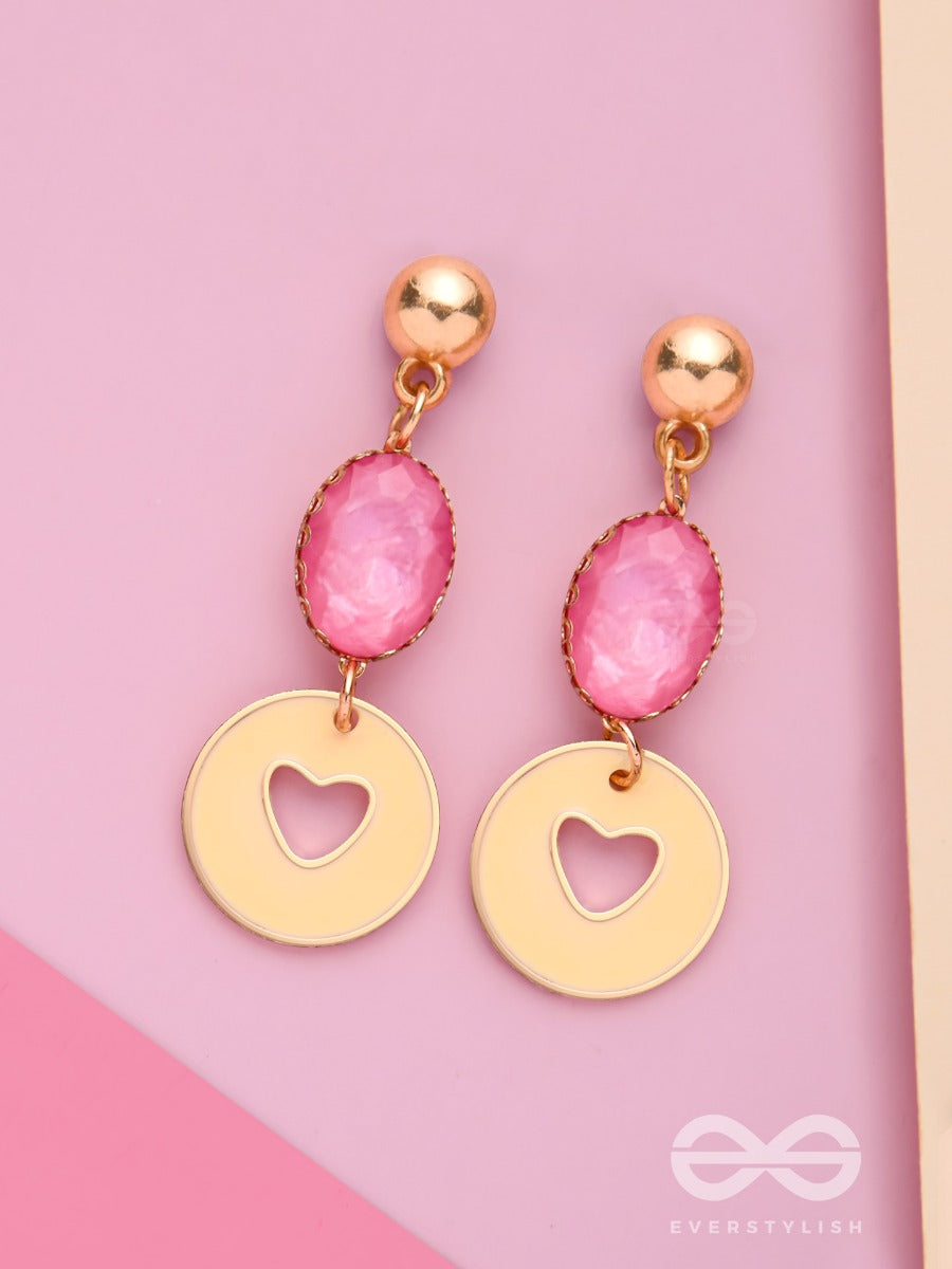 Barbies Bubblegum Bite - Cute Drop Earrings