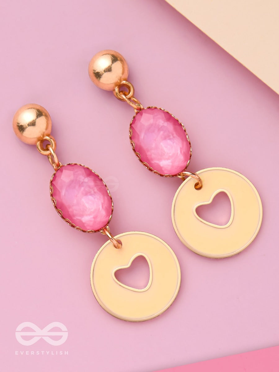 Barbies Bubblegum Bite - Cute Drop Earrings