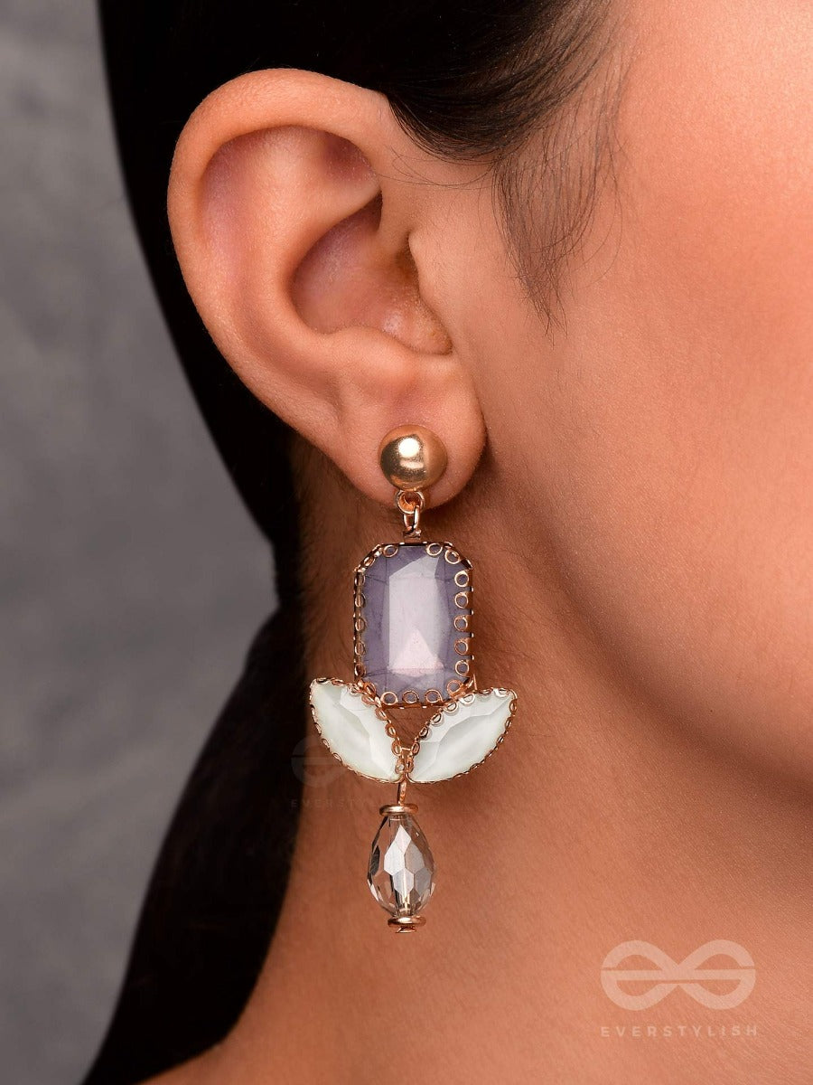 The Whispered Skies- Statement Drop Earrings