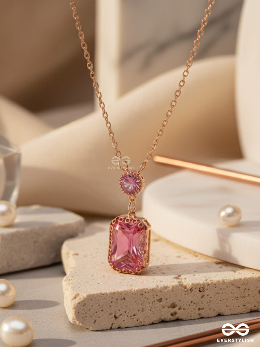 Magenta's Magic - Smart And Casual Neckpiece With Anti-Tarnish Coating