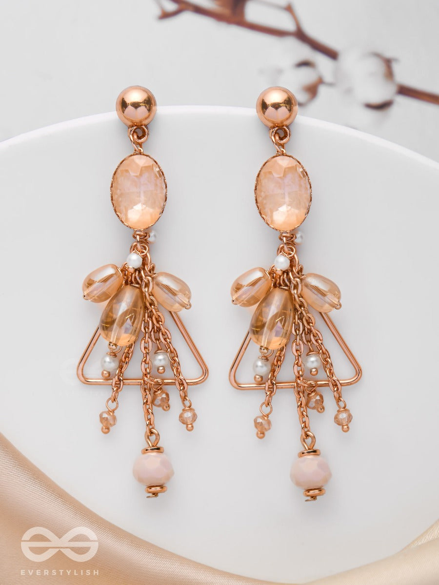 The Sunshine Sparklers - Golden Drop Earrings