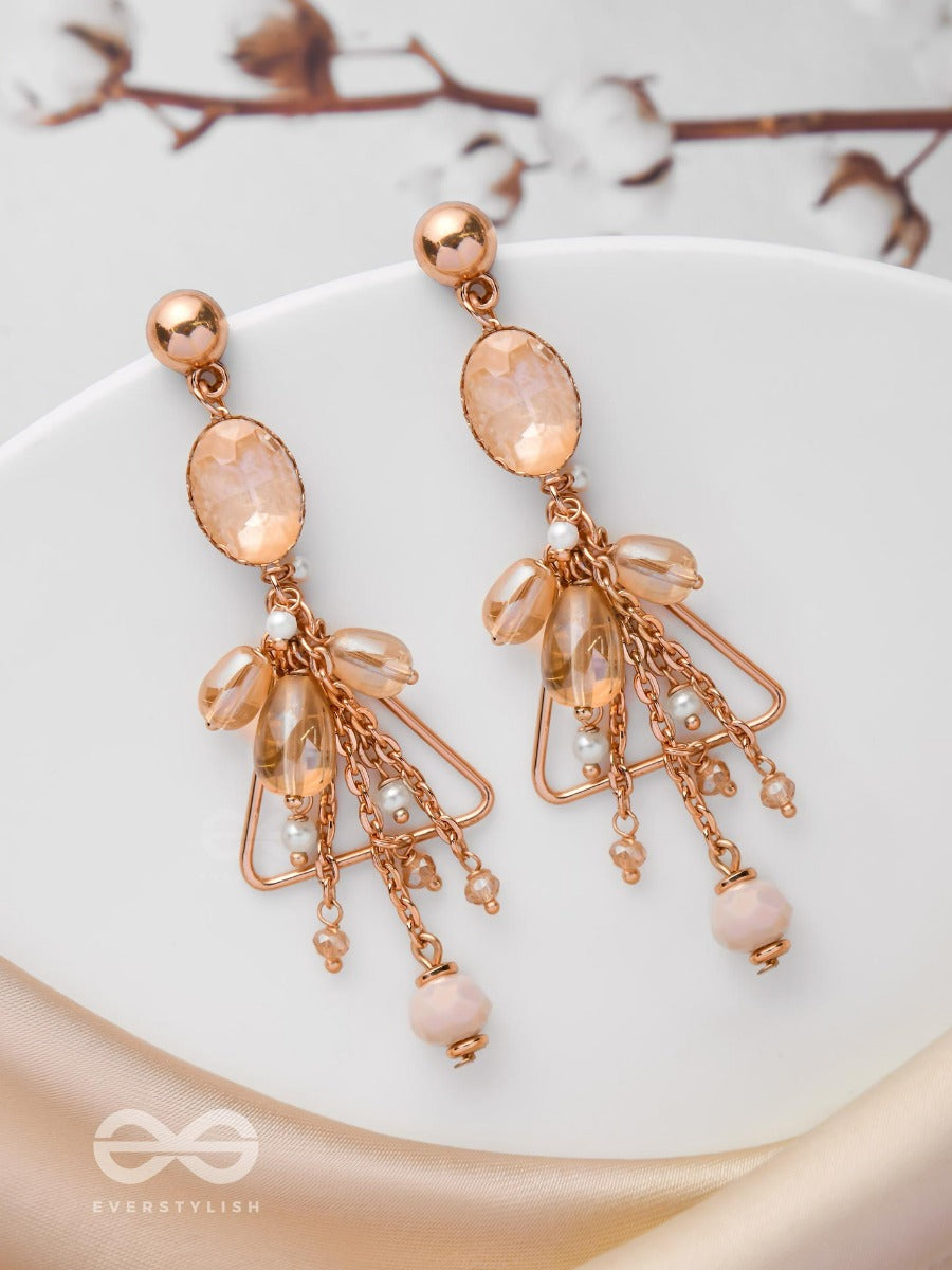 The Sunshine Sparklers - Golden Drop Earrings
