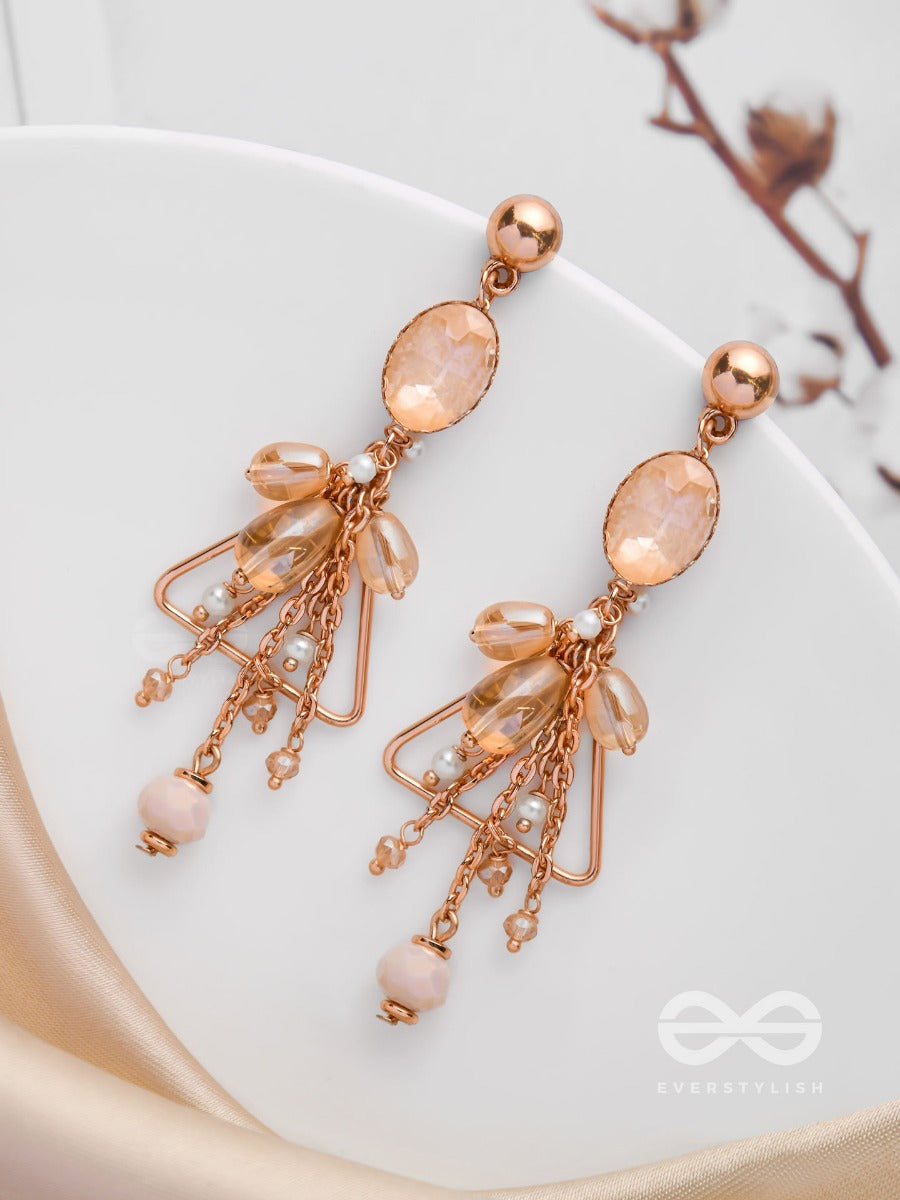 The Sunshine Sparklers - Golden Drop Earrings