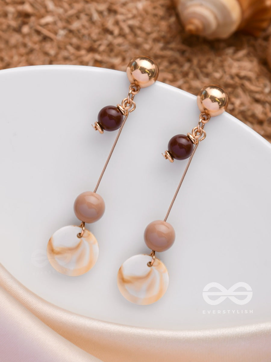 Seashell Secrets - Casual Drop Earrings
