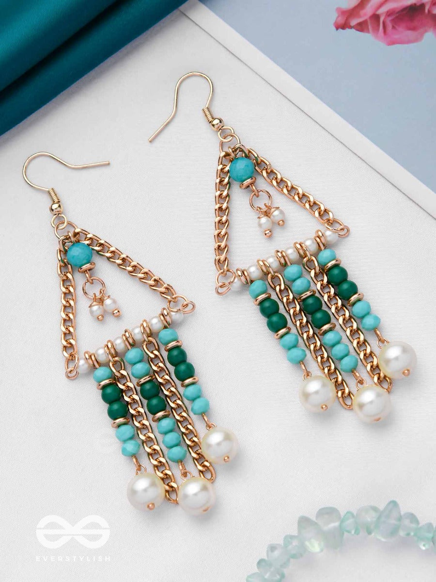 The Drizzle Dazzle - Casual Drop Earrings