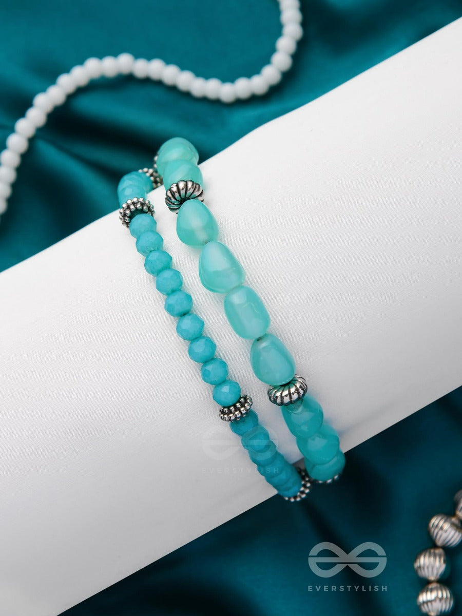Oceanic Bliss Beads - Multilayer Beaded Bracelet